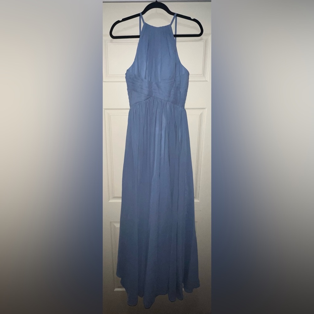 Loyeloy Halter Sleeveless Floor Length Chiffon Dress - Picture 4 of 7